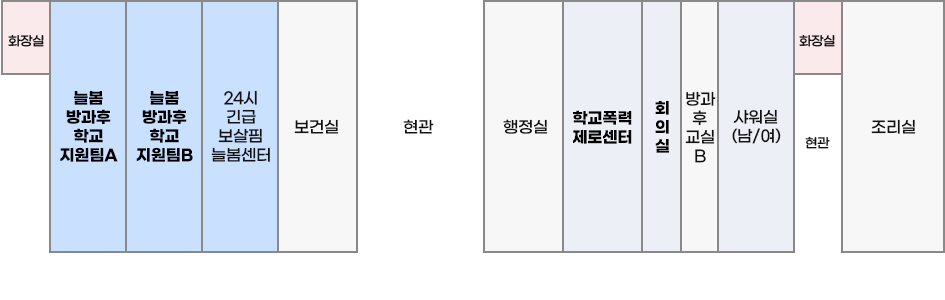 1층 시설안내에 대한 이미지입니다