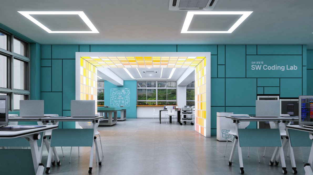 피지컬 코딩 체험을 통해 컴퓨팅 사고력이 향상되는 교육 실습 공간